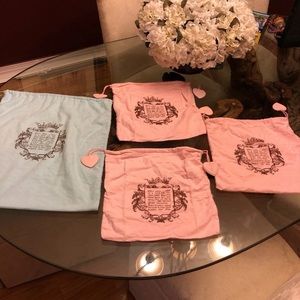 Juicy couture dust bags